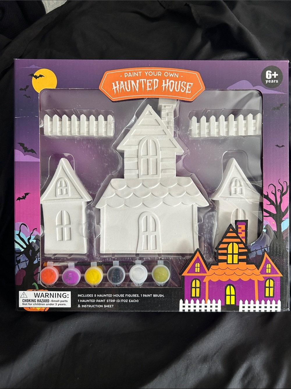 Eccolo Paint Your Own Haunted House Kit - White